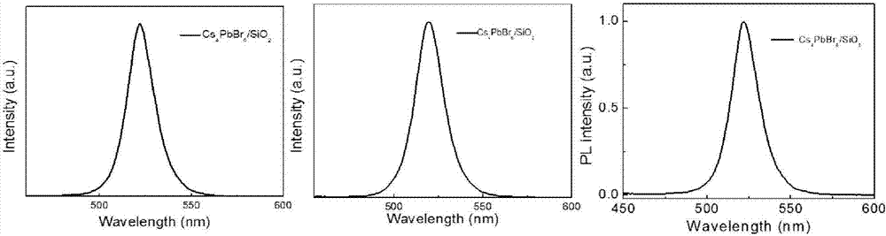 Fully-inorganic quantum dot backlight LED preparation method