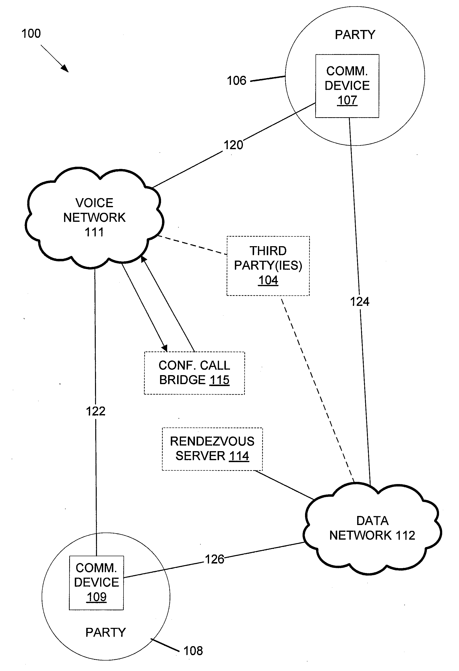 Method and apparatus for establishing data link based on audio connection