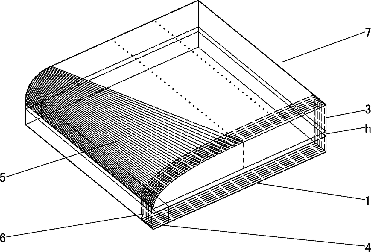 A method of manufacturing a touch screen protection substrate realizing an ultra-narrow bezel