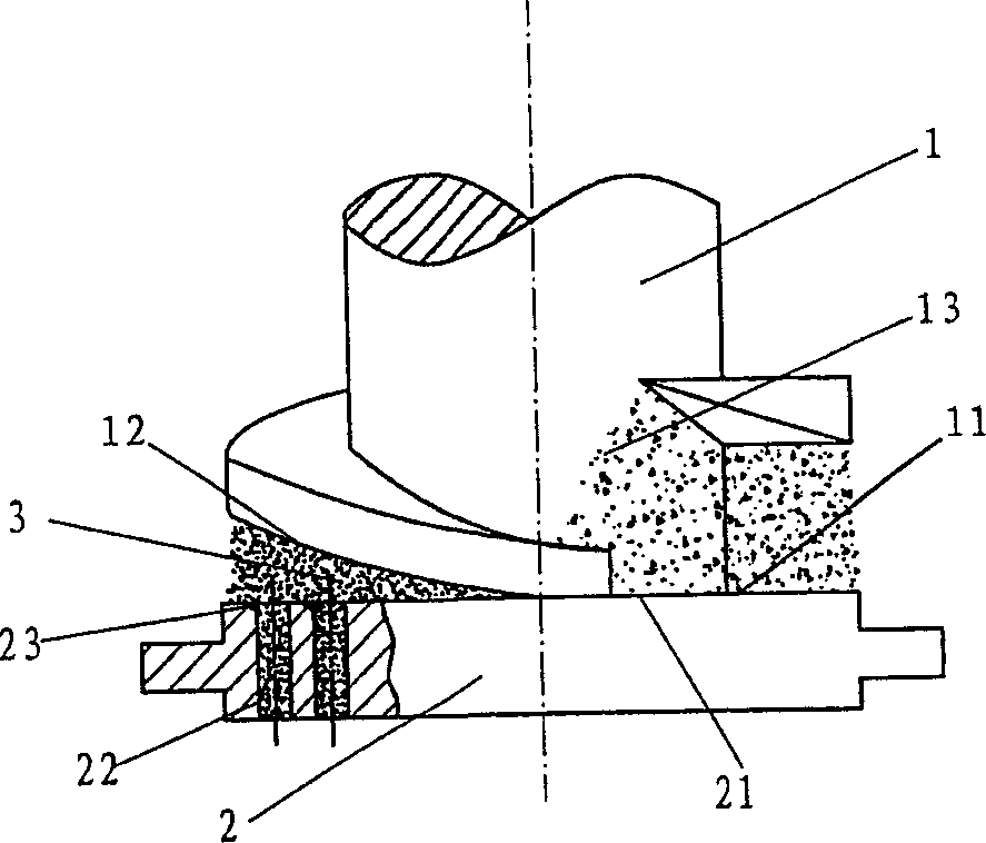 Molding method and molding mechanism for a biologic material of fabricable material