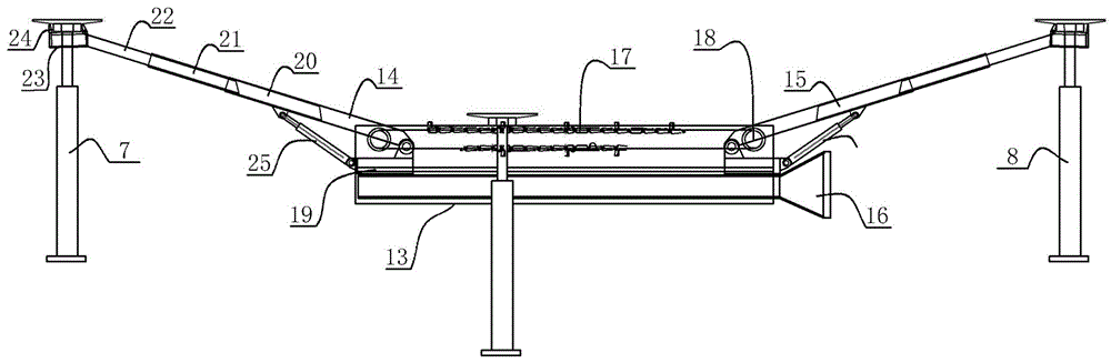 Parallel operation type quick tunneling support system and construction method