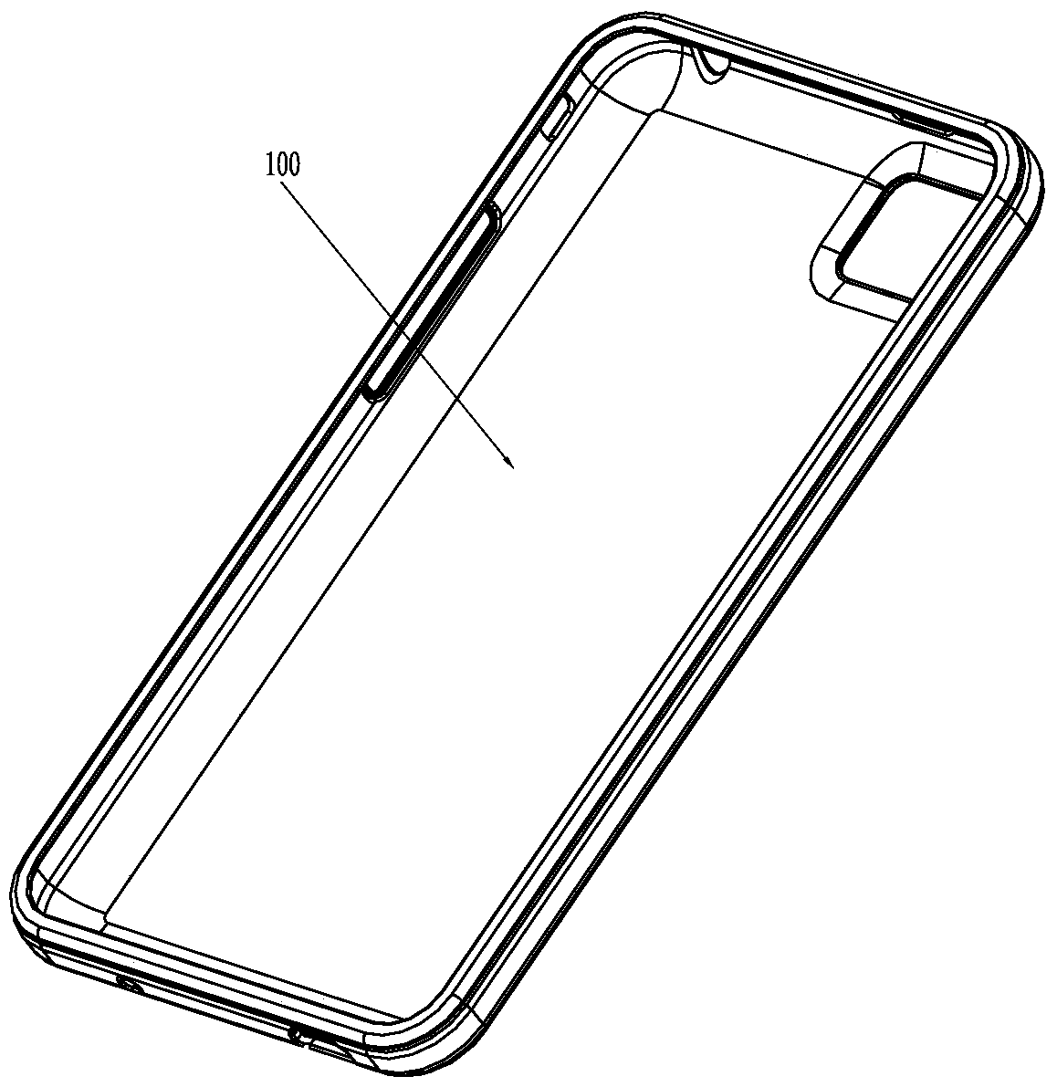 Transparent crystal shell and manufacturing process thereof