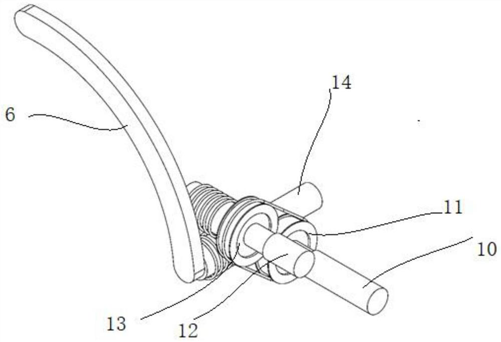 Parallel driving mechanism with two-degree-of-freedom large-rotation-angle rotation