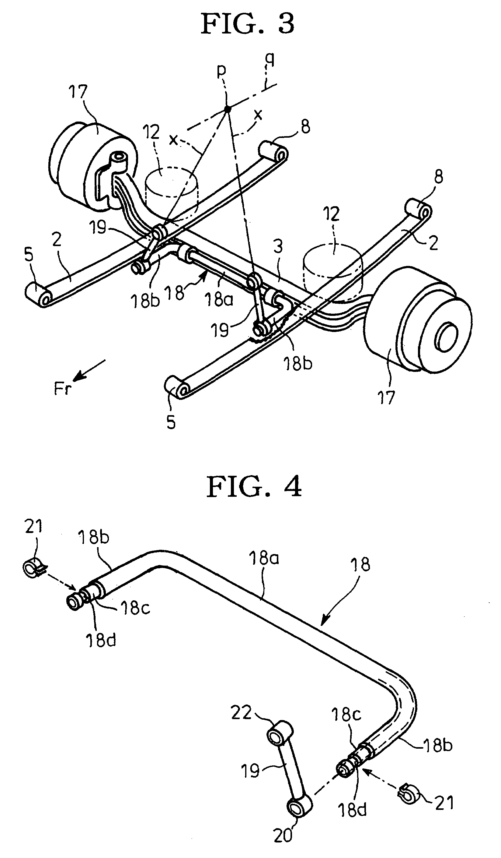 Stabilizer and air leaf suspension using the same