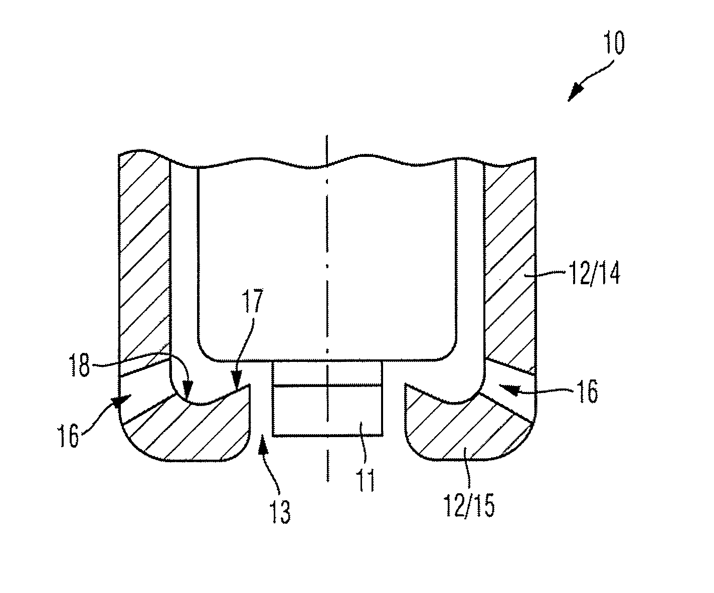 Spark plug for an internal combustion engine