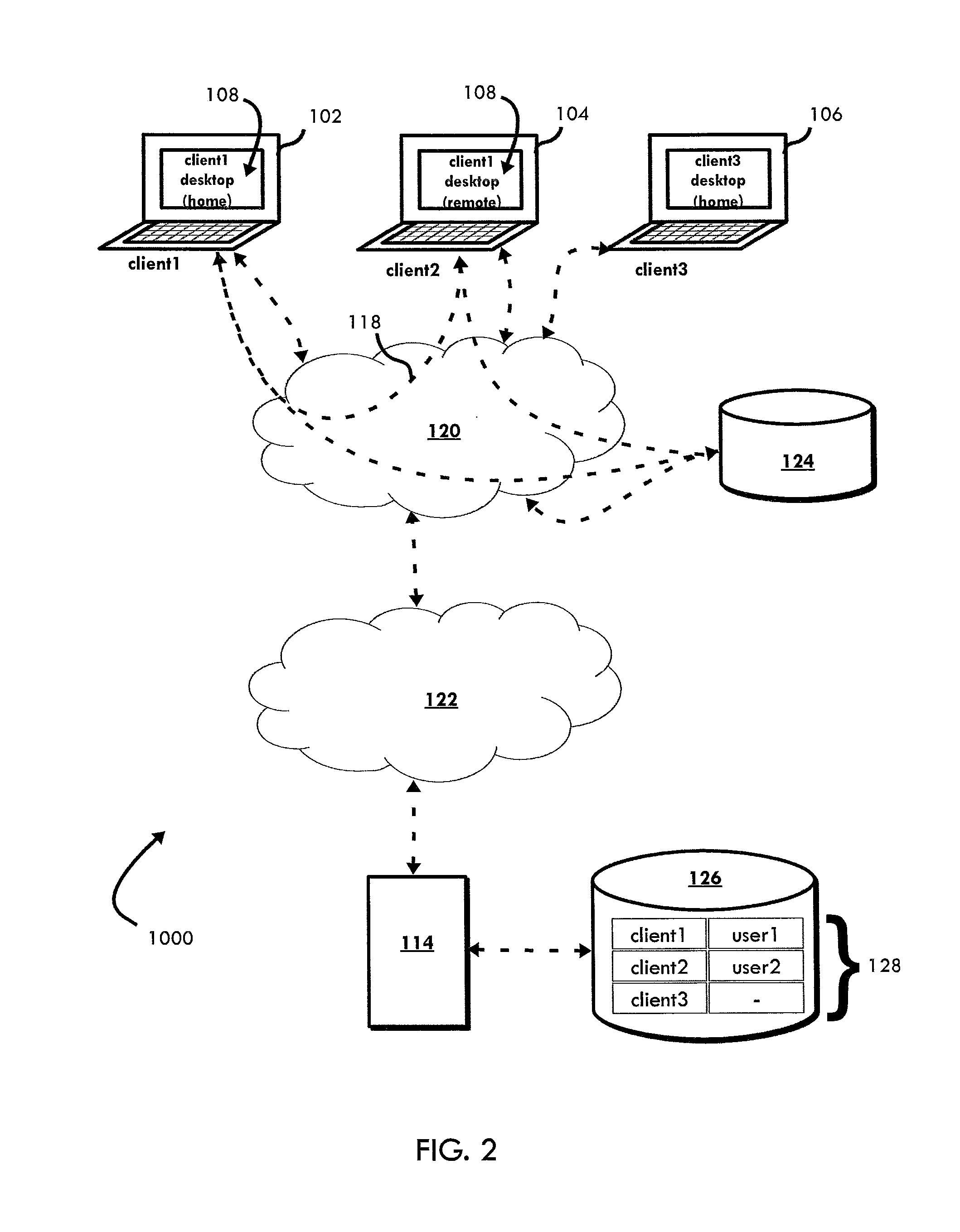 System and Method for a Distributed Virtual Desktop Infrastructure
