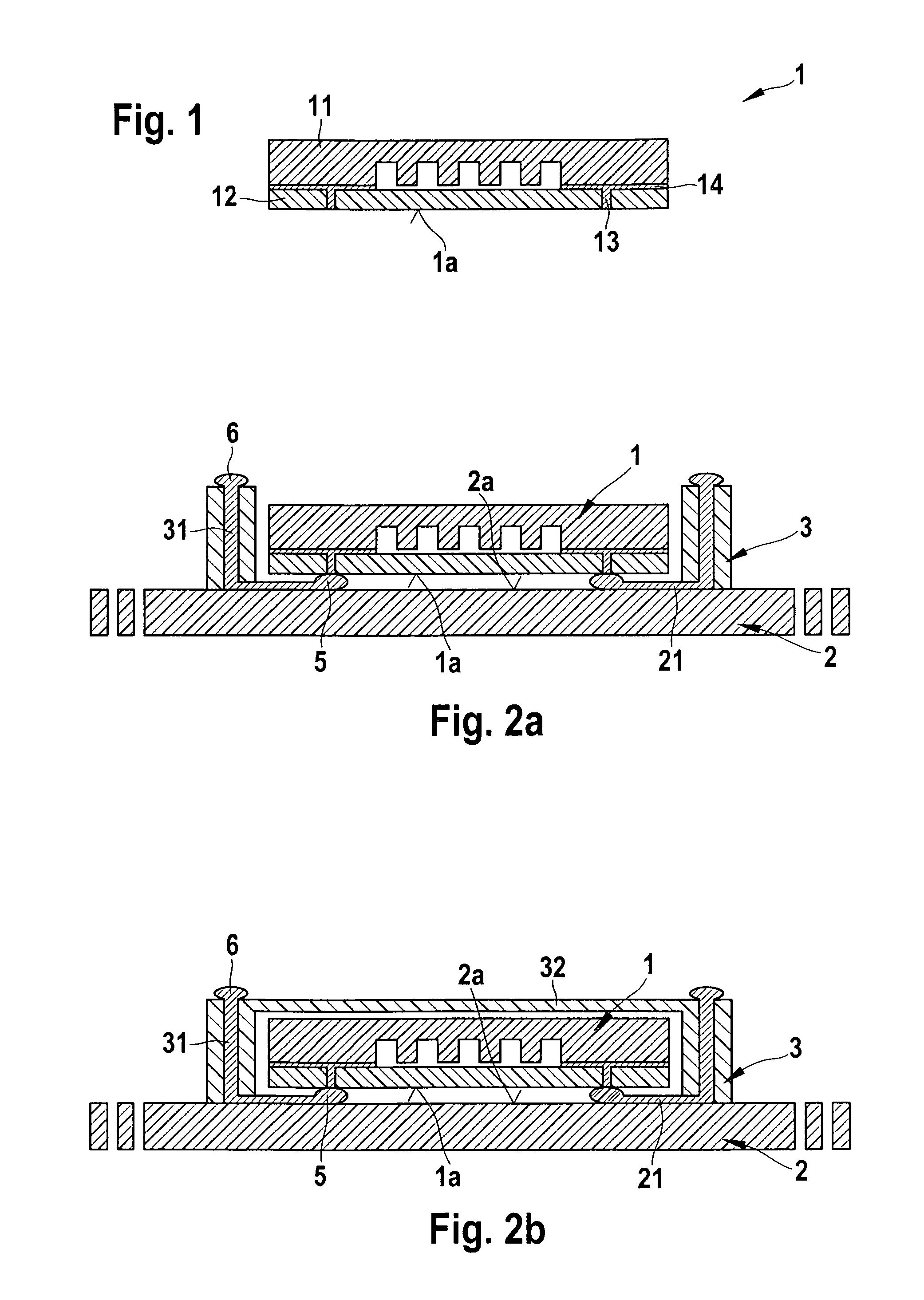 Method for producing an electronic module