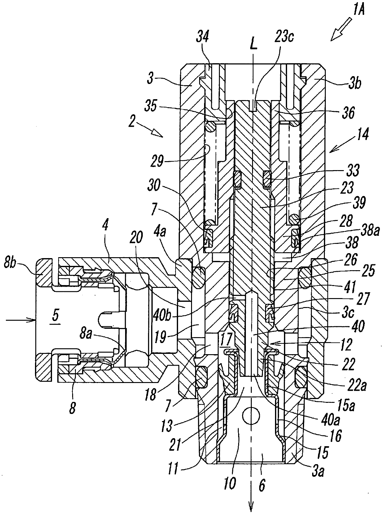 Fluid control valve