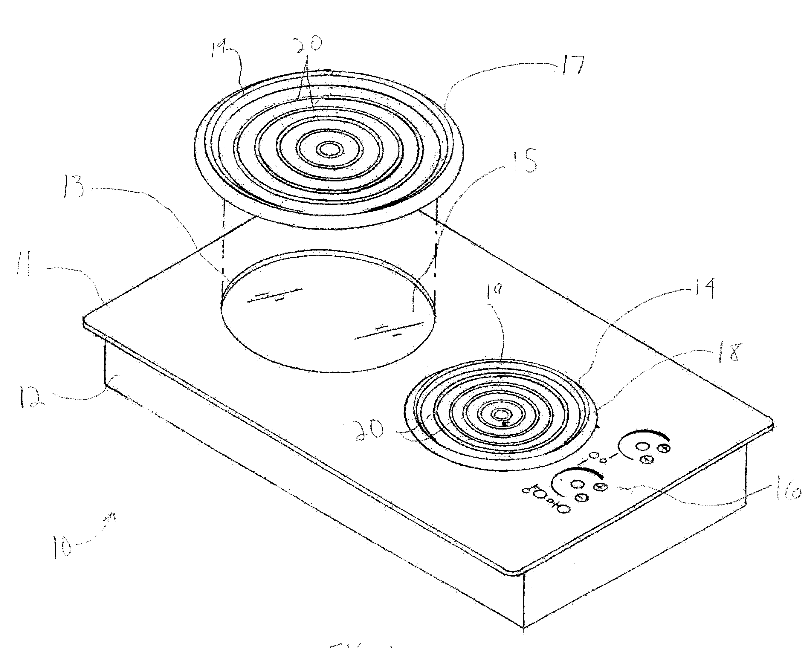 Induction Cook-Top Apparatus