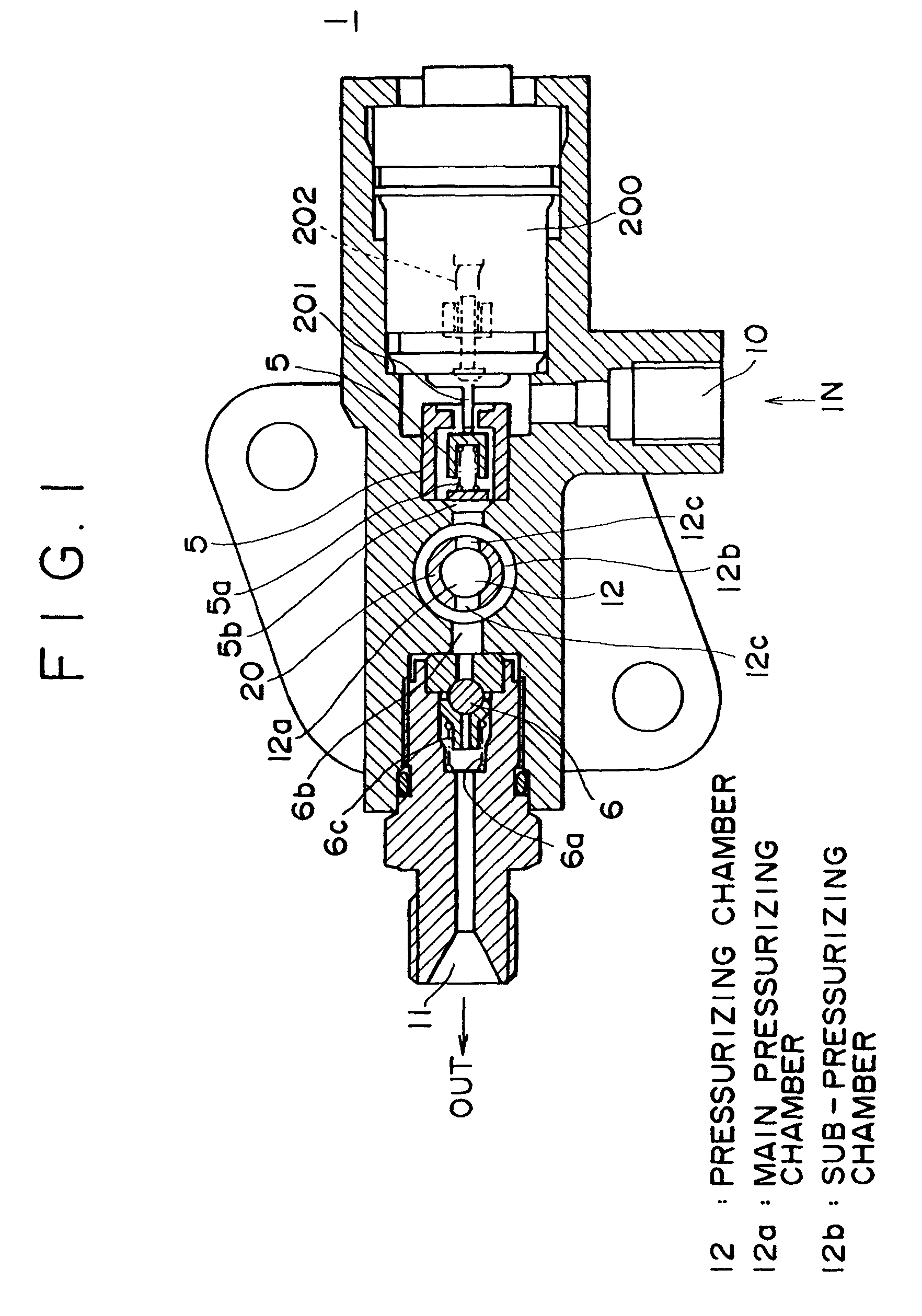 High pressure fuel supply pump for internal combustion engine
