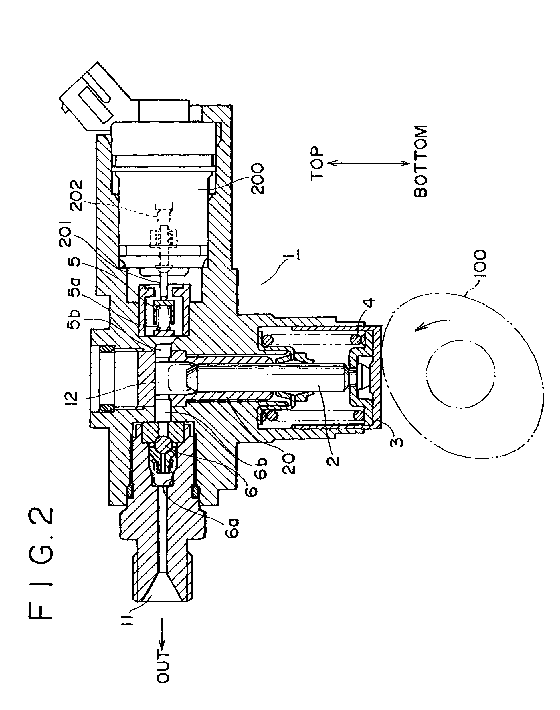 High pressure fuel supply pump for internal combustion engine