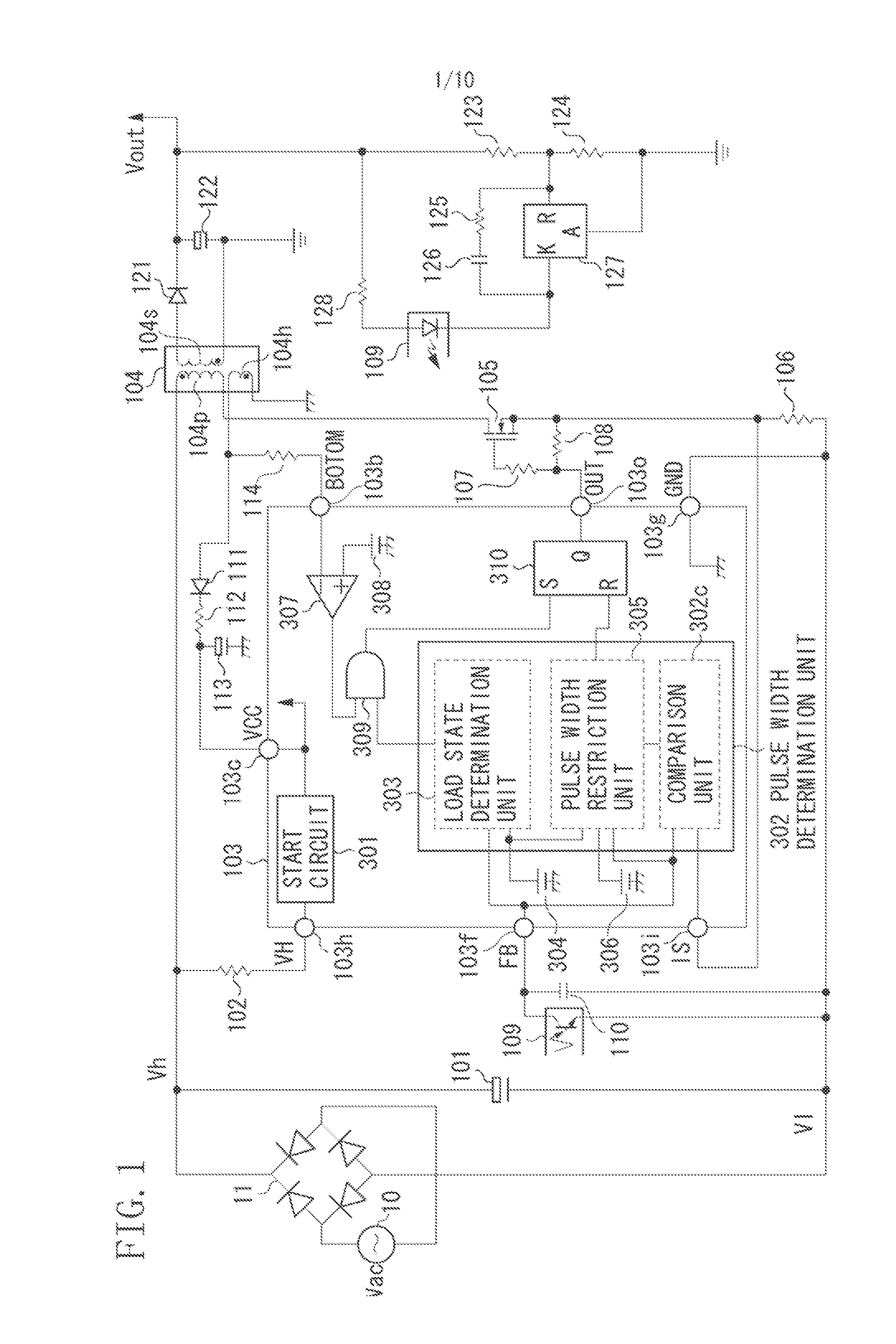 Switching power supply and image forming apparatus equipped with switching power supply
