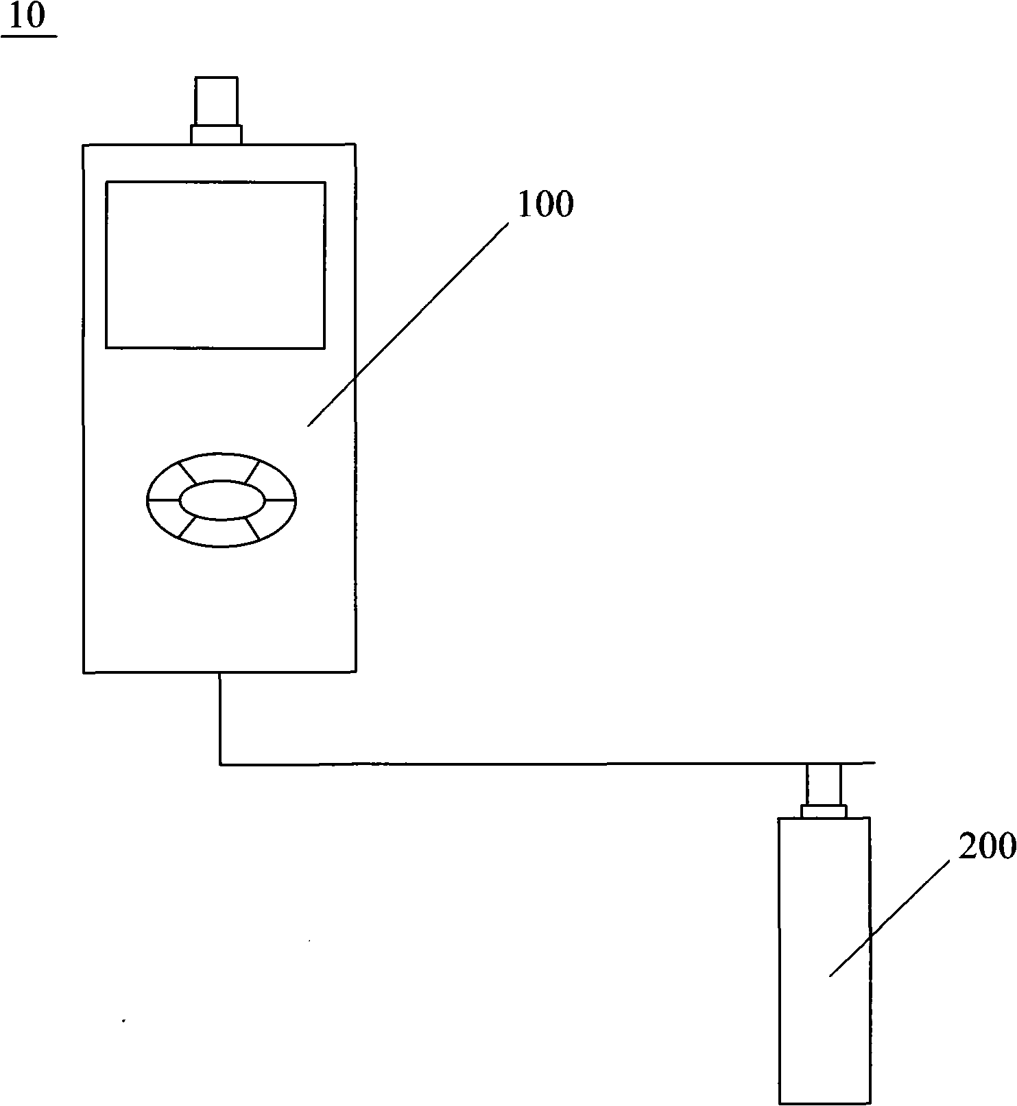 Non-contact type wire tracing method and device