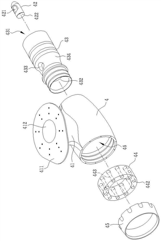 Propulsion device of full-circle rotating guide cover type water vehicle