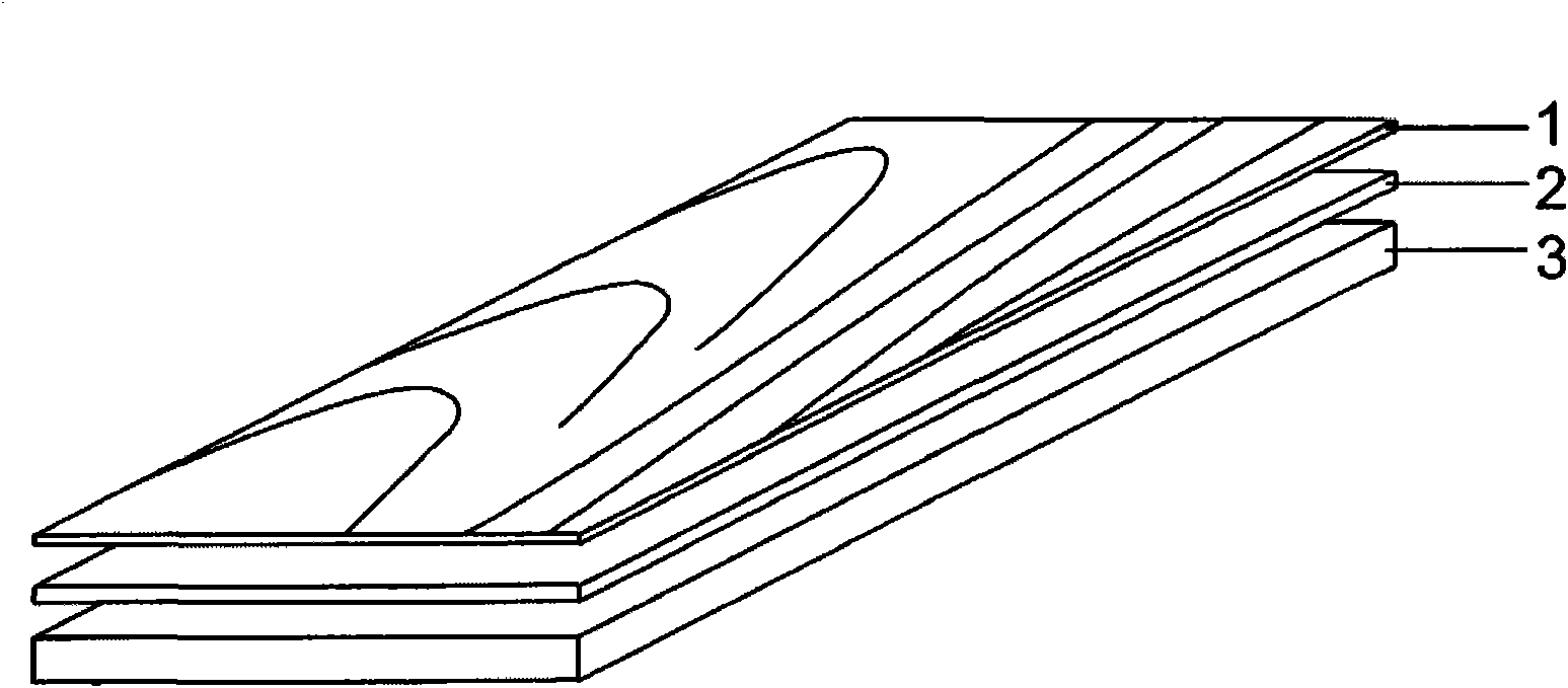 Melamine multilayer solid wood board and processing method thereof