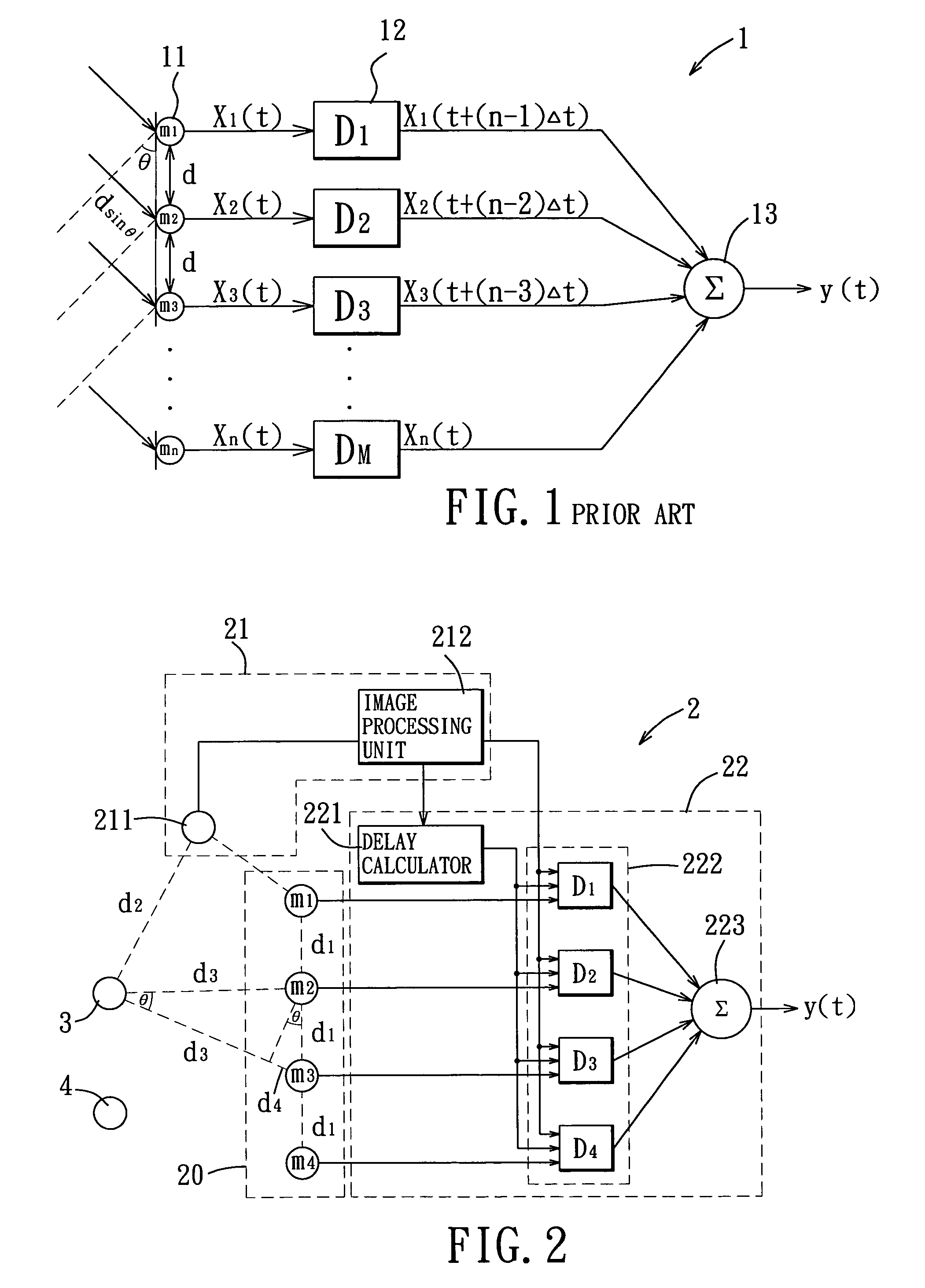 Sound pickup method and system with sound source tracking