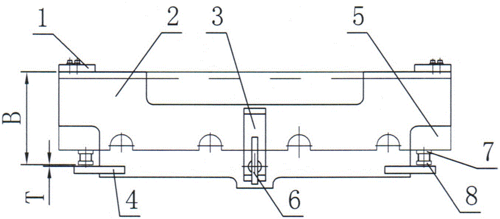 Flying knife setting device for disc chipper