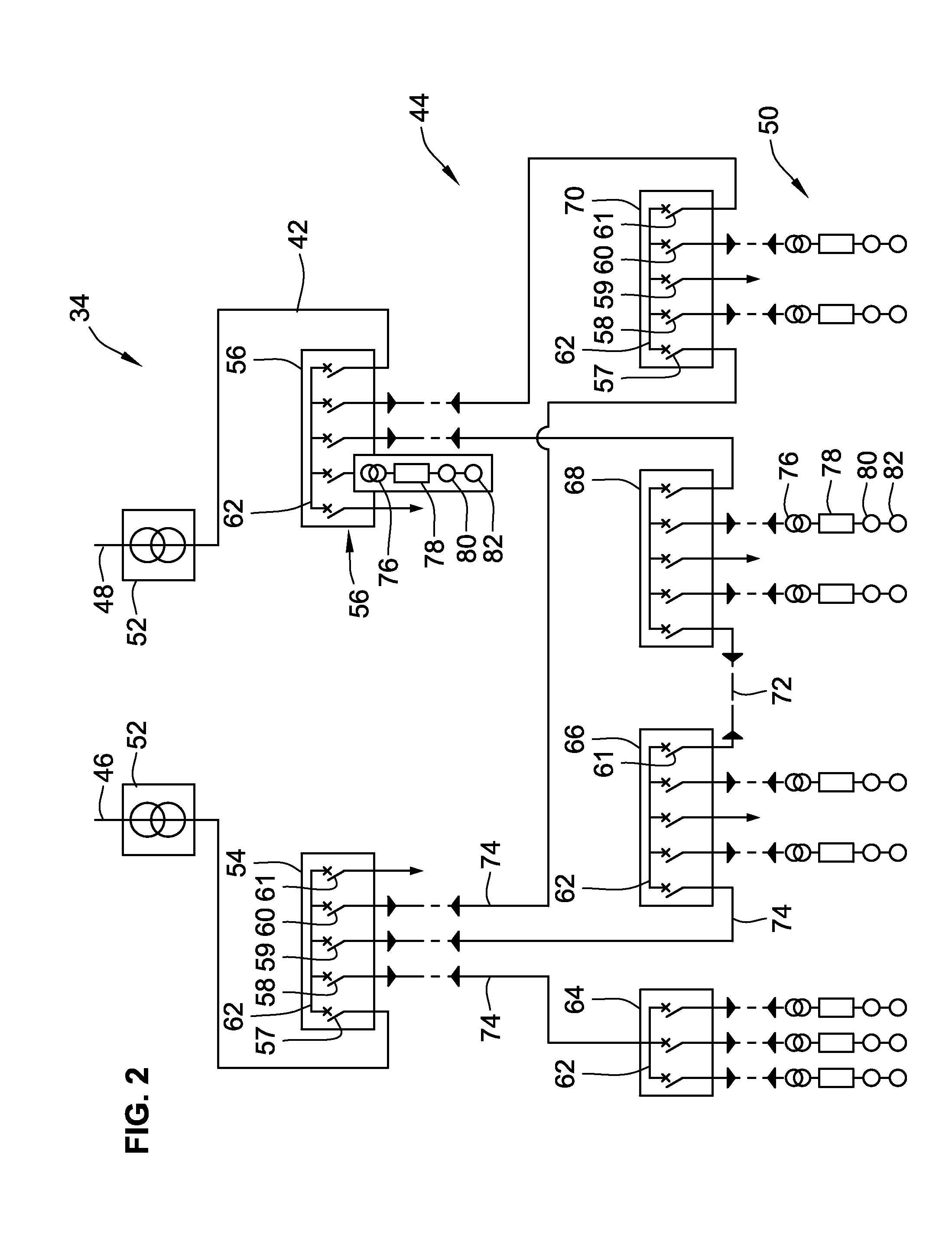 Modular Subsea Electrical Distribution System Having Subsea Cable Harness Assembly and Method for Assembling Same