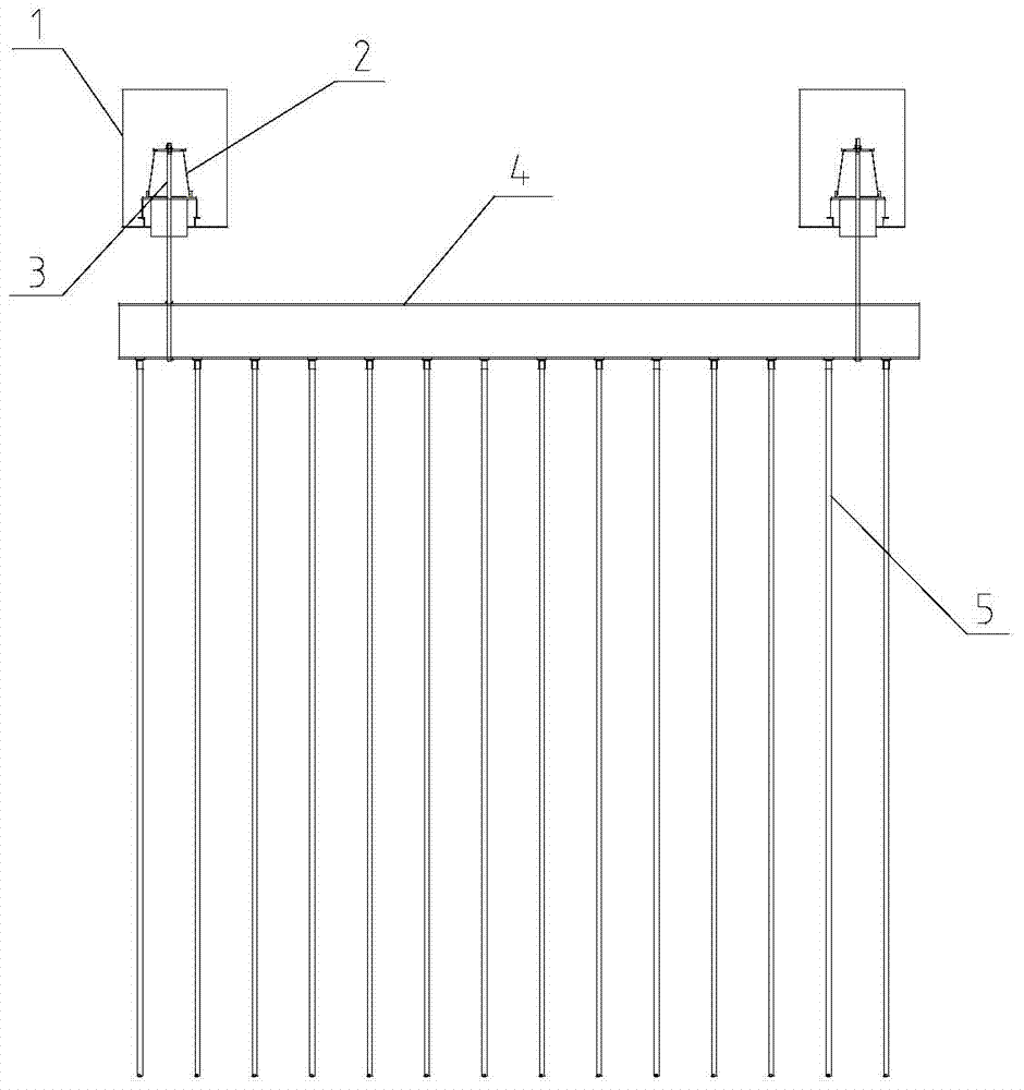 Cathode system and discharging method used for wet-process electrostatic dust collector