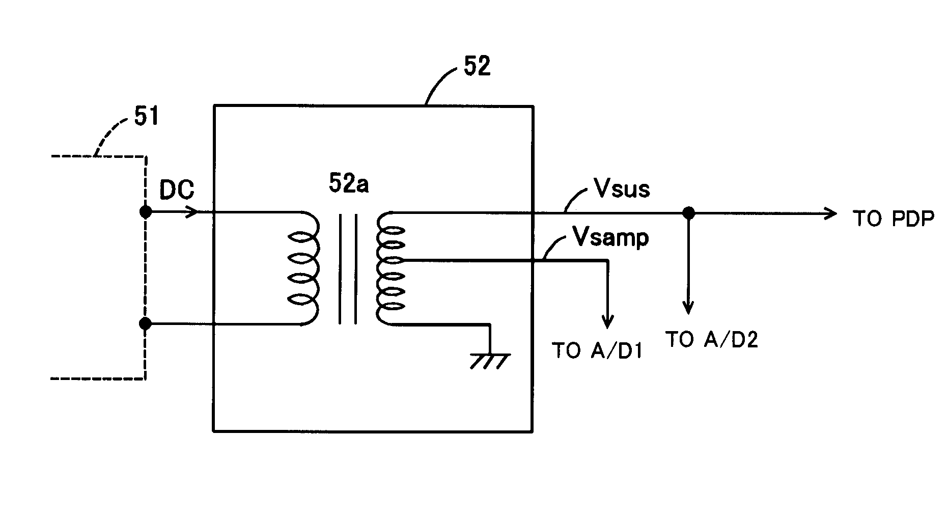Plasma television and power supply control device