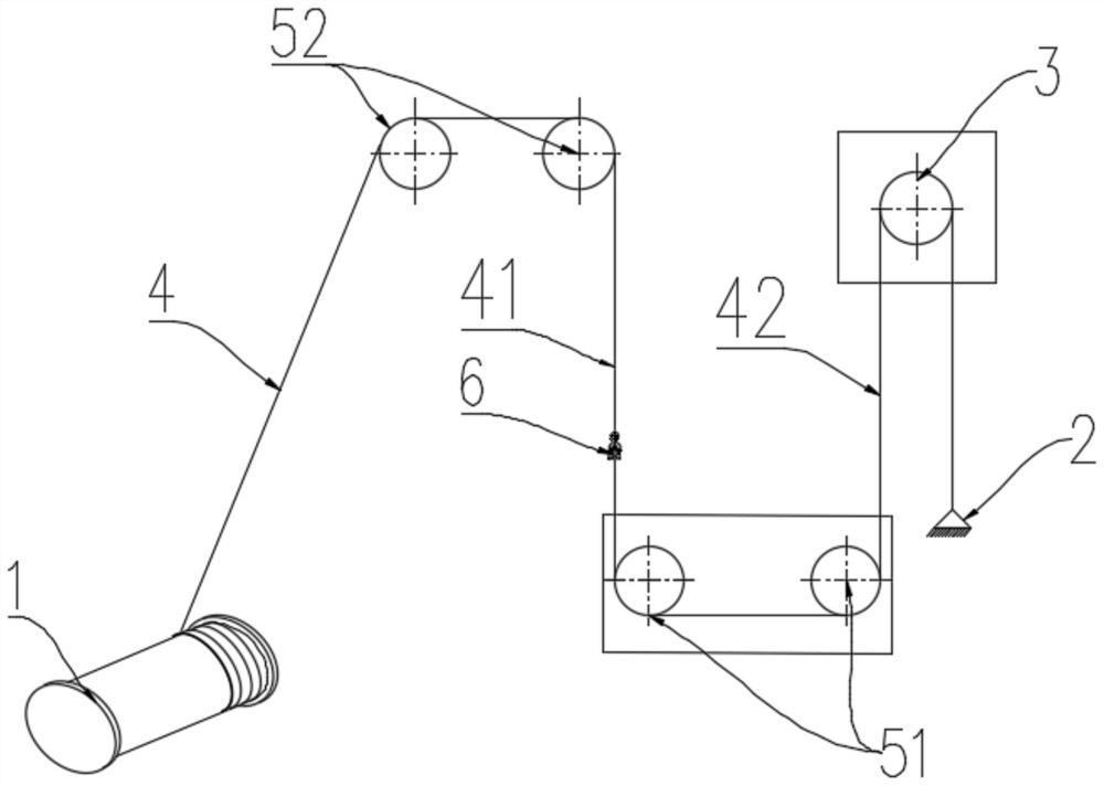 Pressurizing device and rotary drilling rig