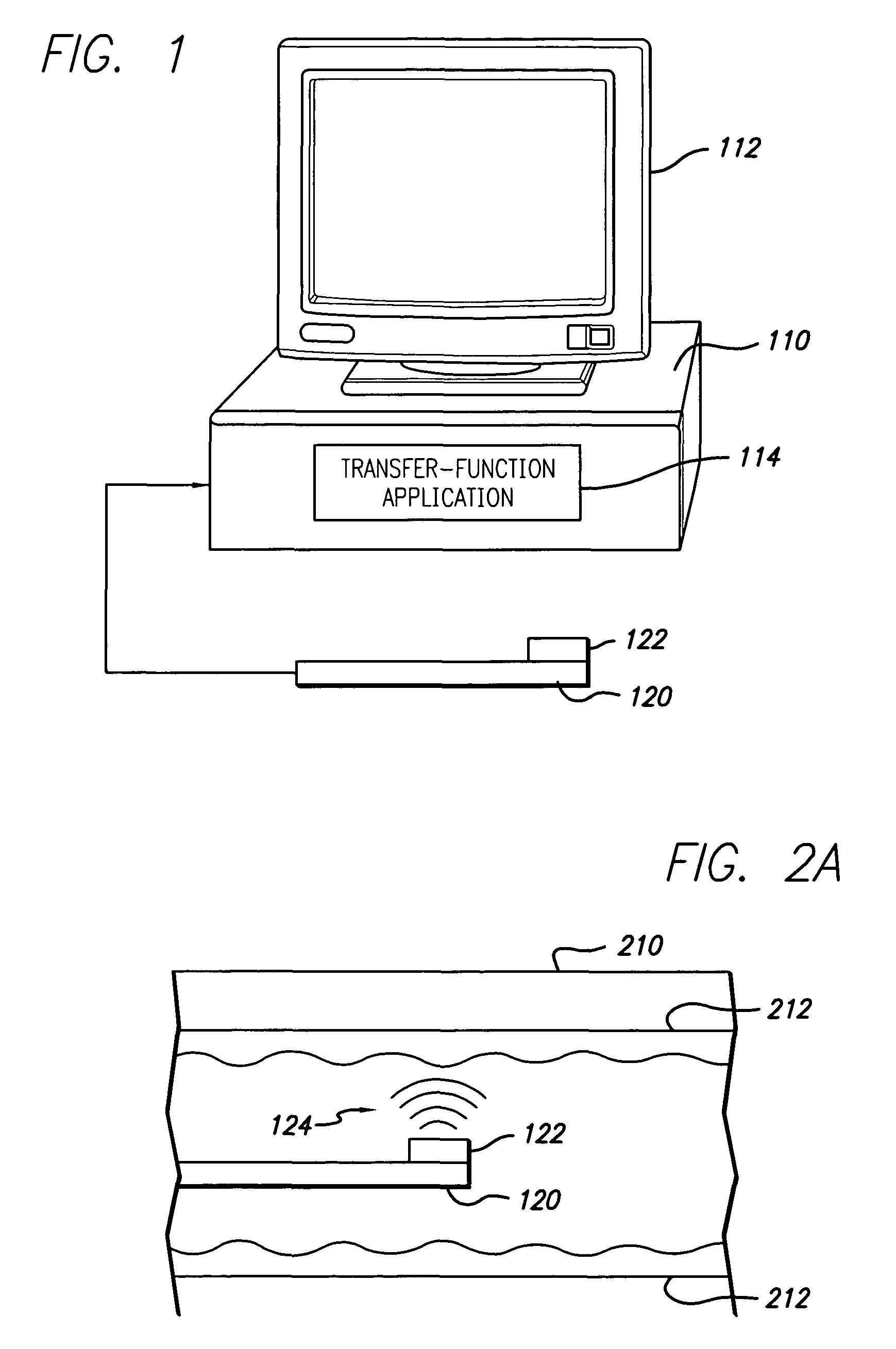 System and method for determining a transfer function