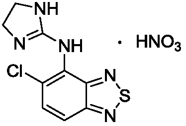 Tizanidine nitrate crystal form A, and preparation method and applications thereof