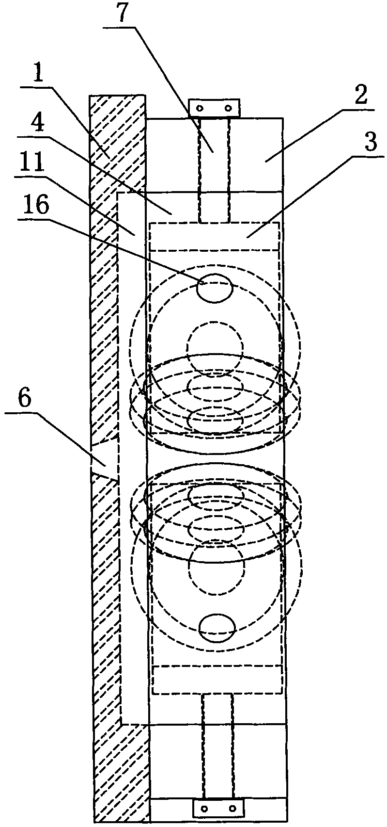 Rolling hexagonal cold-drawing cover die