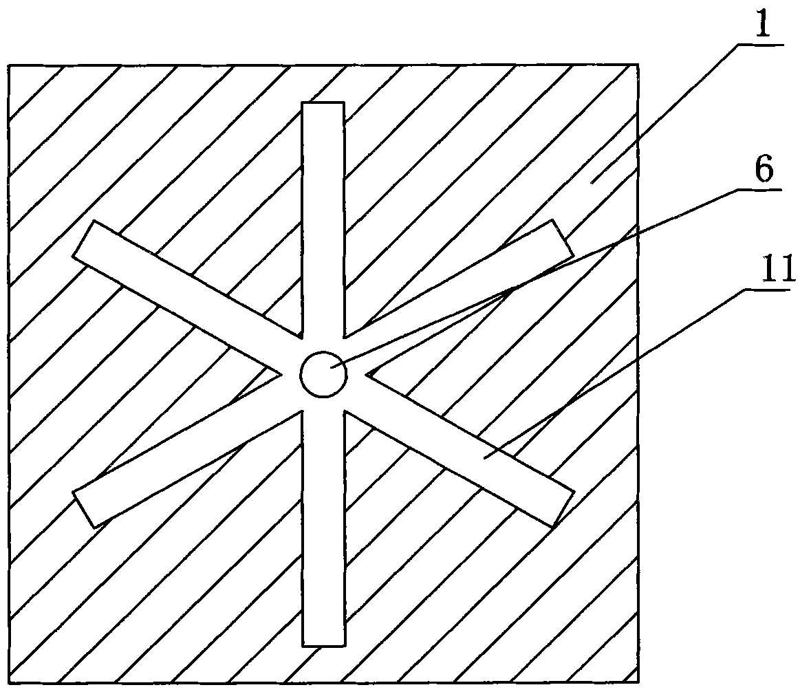 Rolling hexagonal cold-drawing cover die