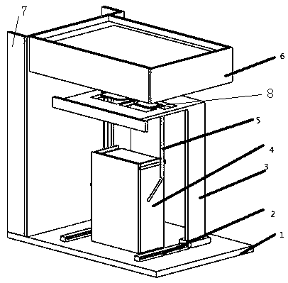 An automatic detection device for glasses parameters