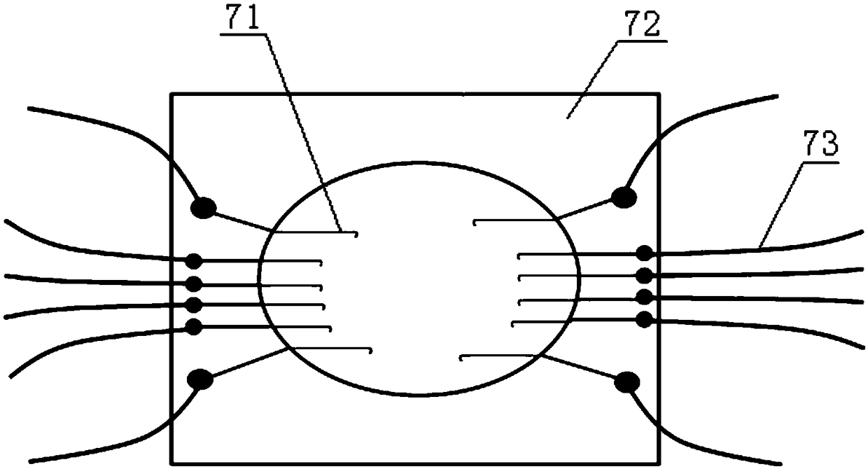 A device and method for synchronous electrical control and material transient absorption spectrum measurement