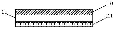 Sound-absorbing elastic PVC floor and manufacturing method thereof