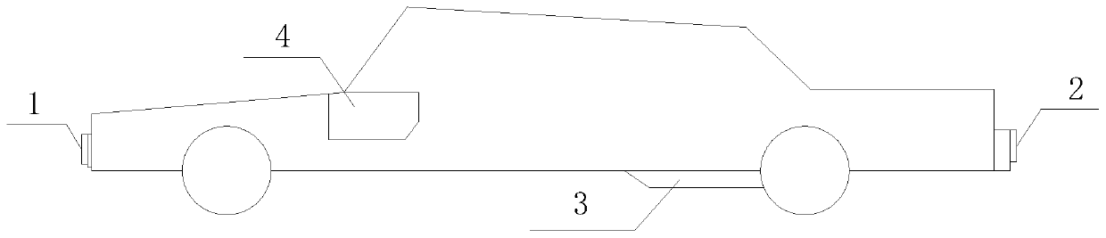 Vehicle emergency brake protection system and method