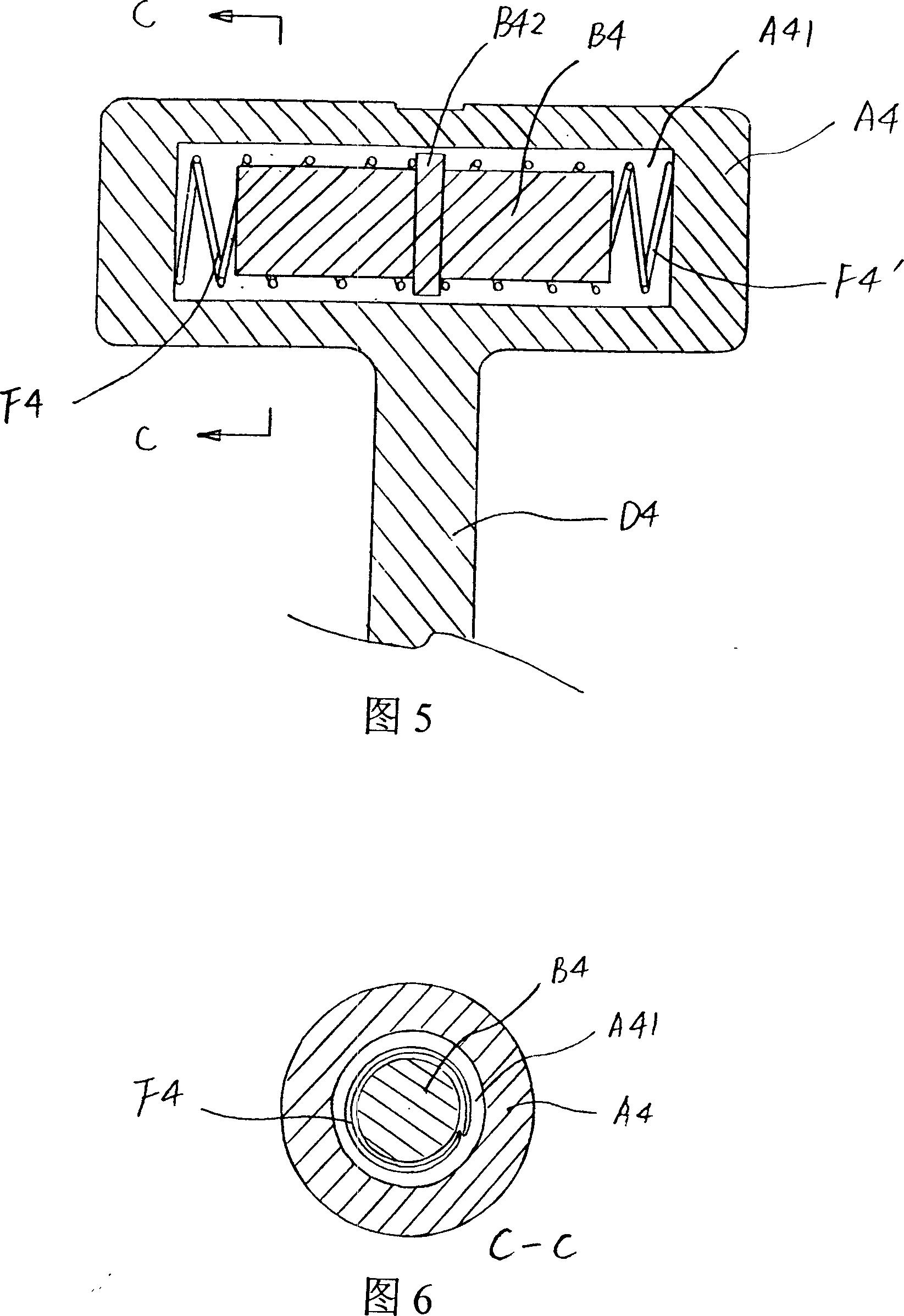 Double-beat hammer mechanism