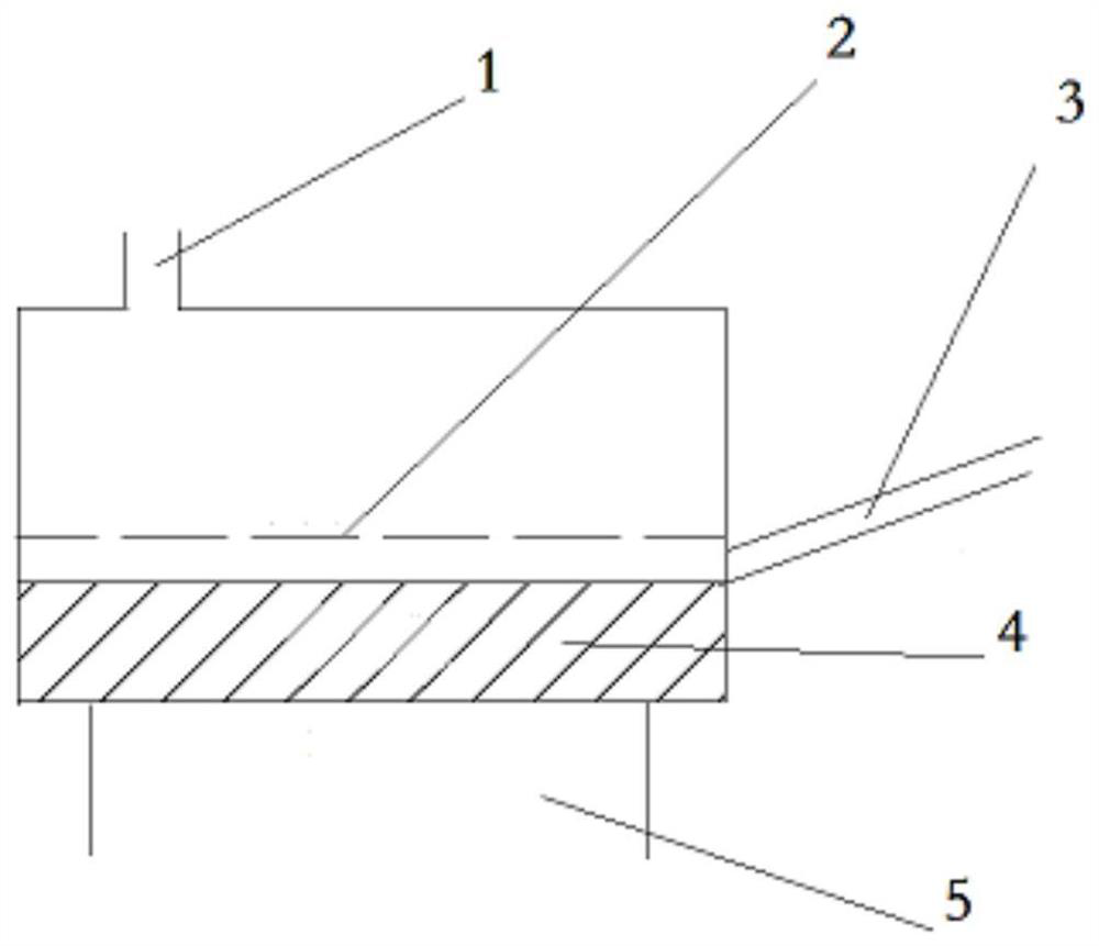 A kind of method of partial vacuum casting of aluminum alloy