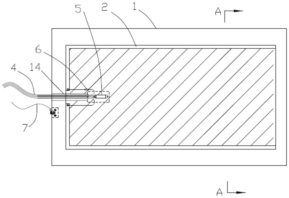 Processing method of electric heating composite floor, floor and railway vehicle provided with floor