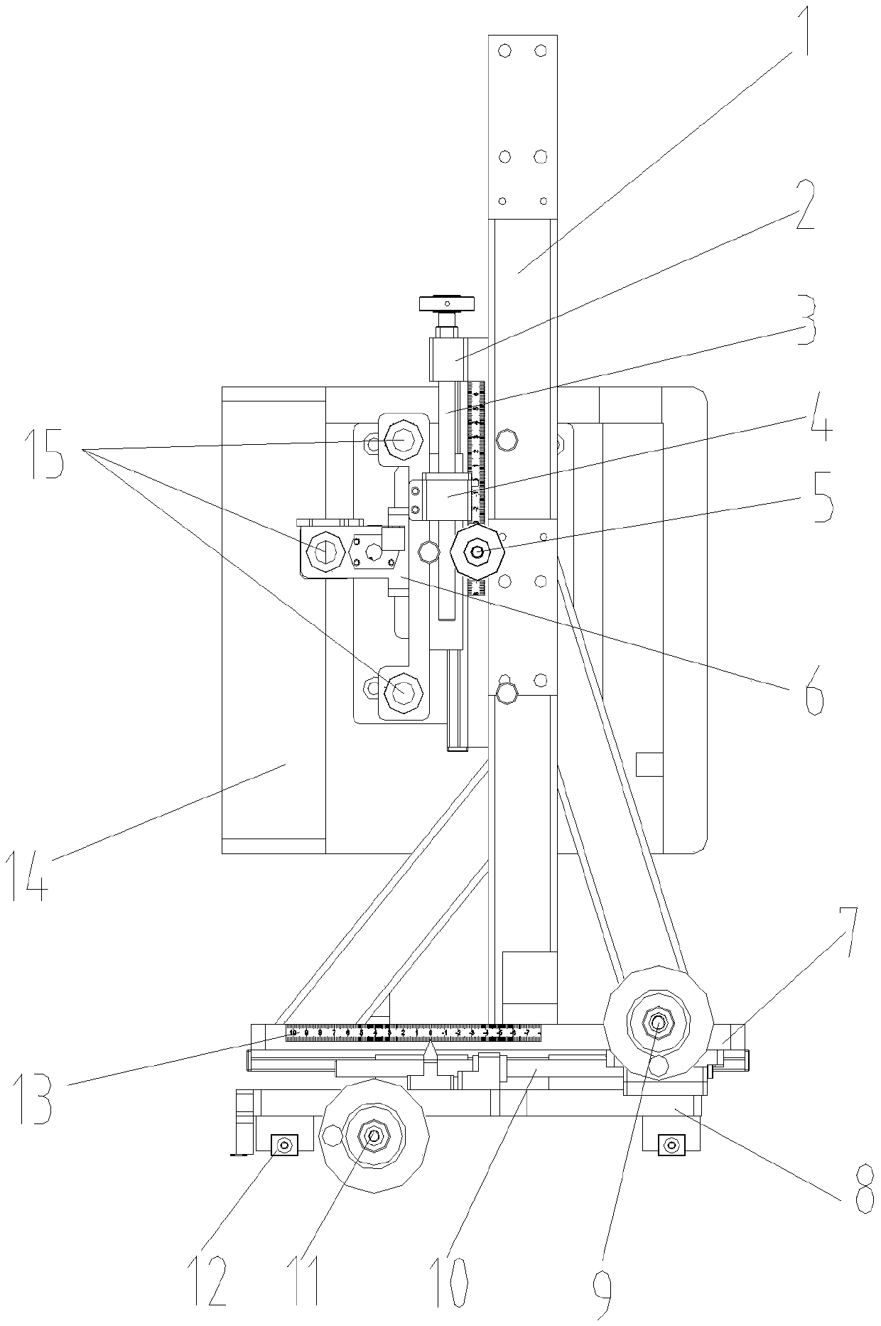 Vehicle A-pillar adjustment mechanism
