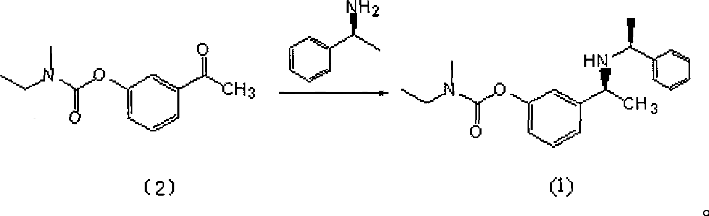 Rivastigmine intermediate preparation