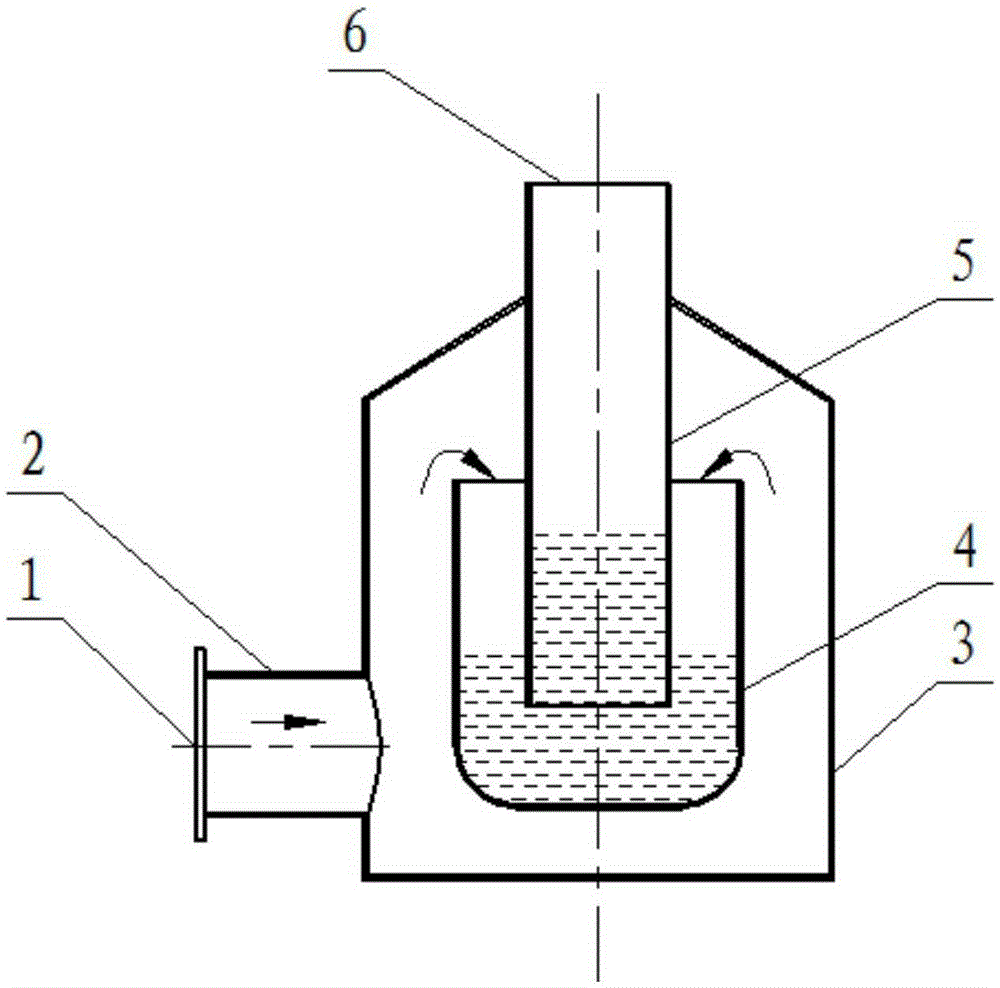 Water-sealed valve