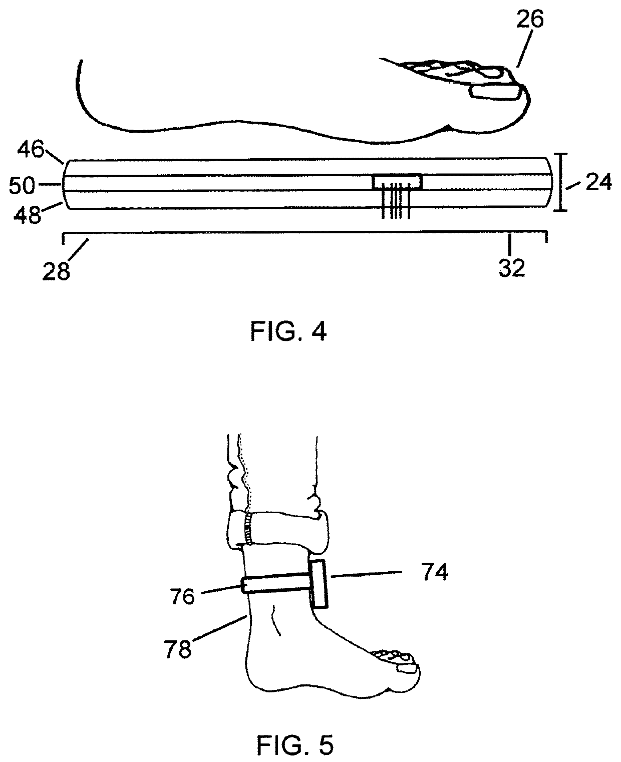 Passive multiple foot sensor insole real-time feedback device