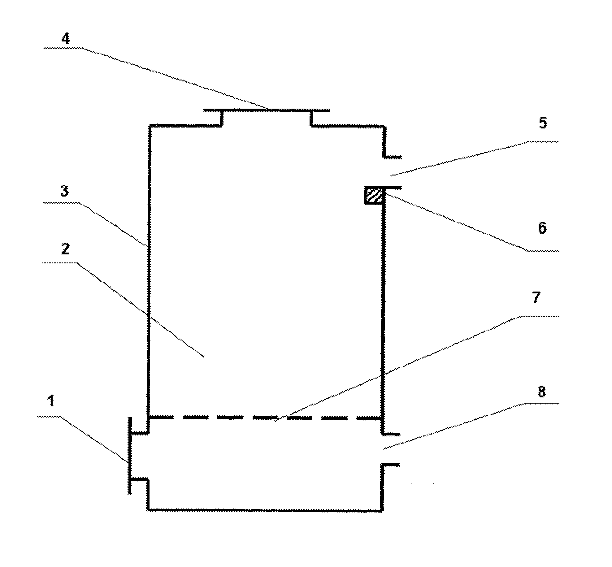 A method and plant of production of combustible gas using biomass