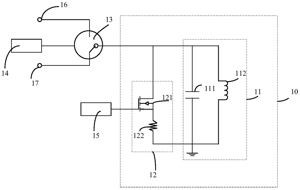 Mosfet-based low-field nuclear magnetic resonance q-switching circuit