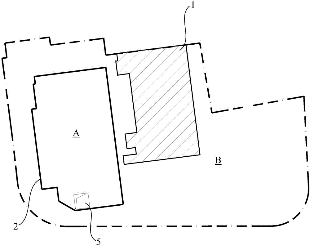 Construction method for newly-built large deep foundation pit basements under protection building