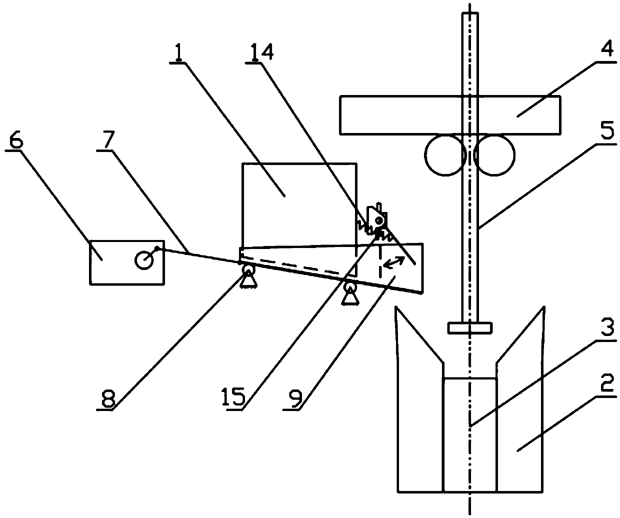 Shaking feeder with operation fault detection function