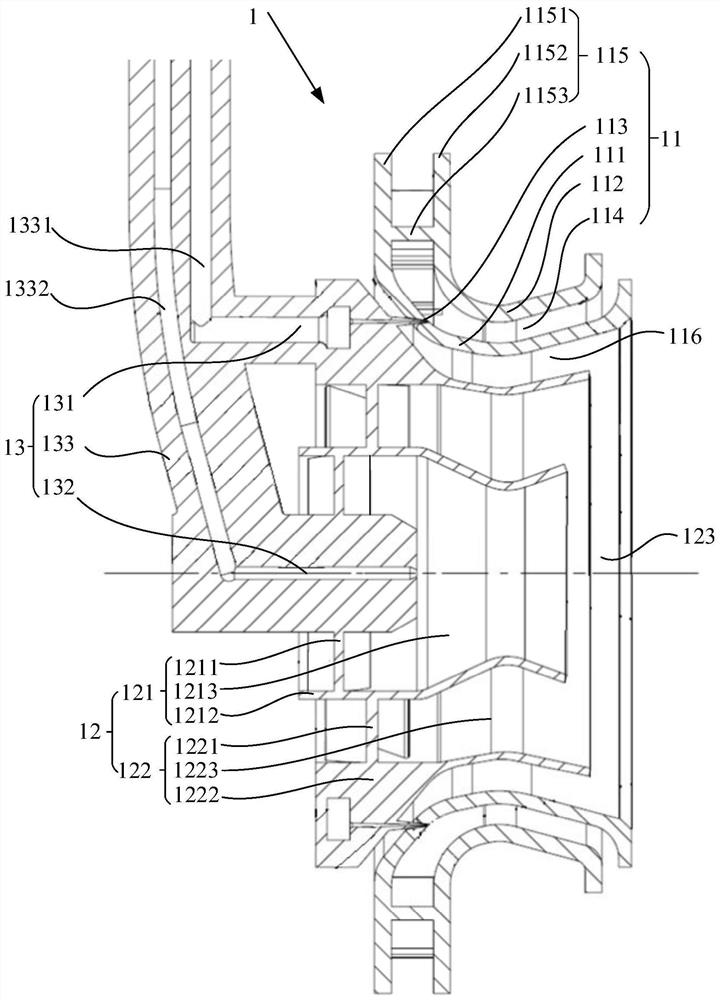 Combustion chamber and its atomization device, aviation gas turbine engine
