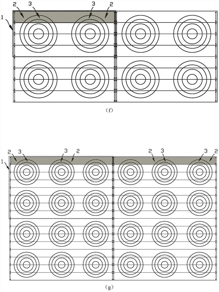 Roller shutter type Fresnel lens array and light guide energy gathering system