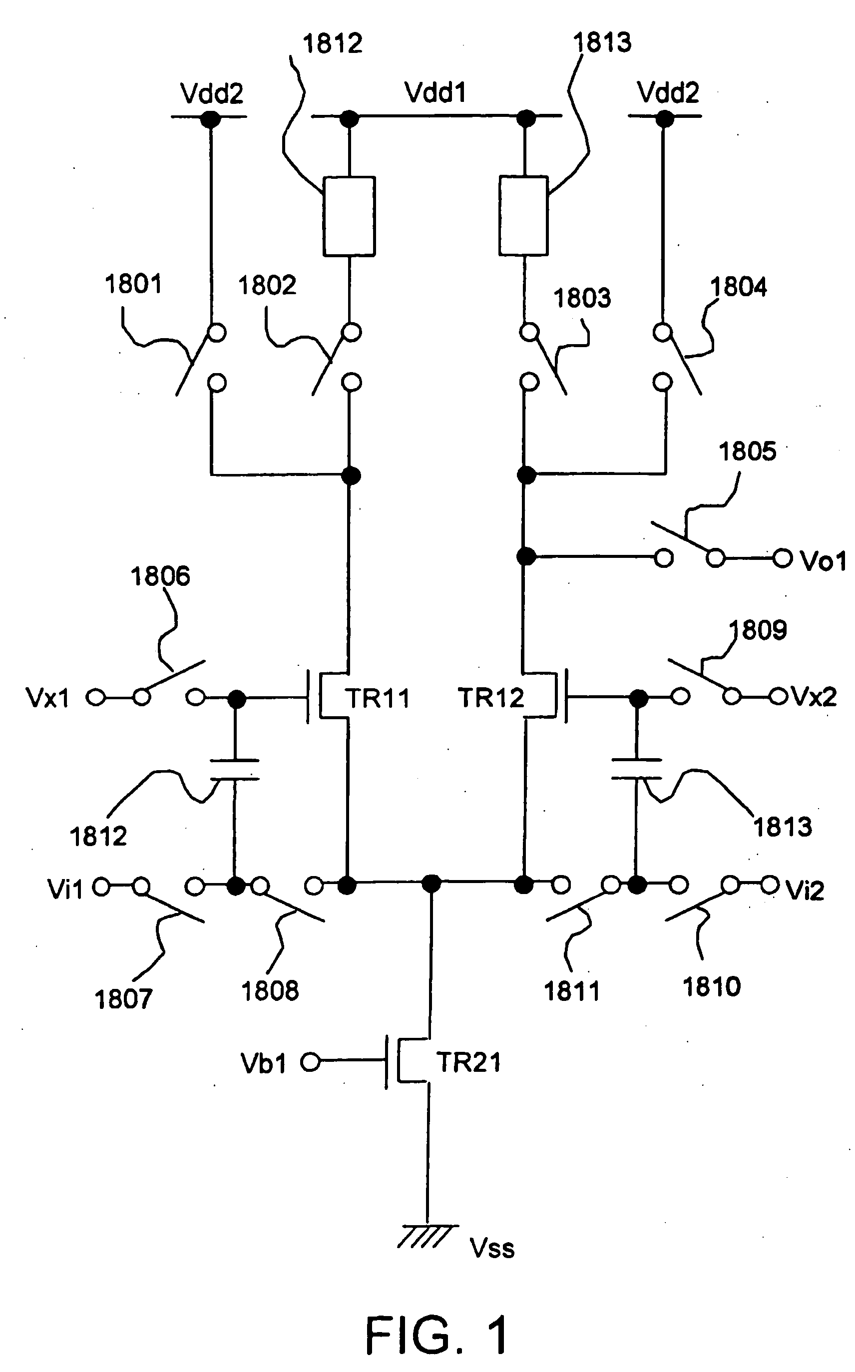 Analog circuit and display device using the same