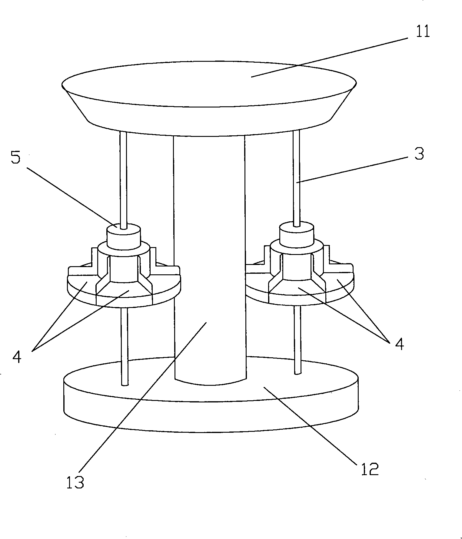 Rotating armchair playing device and method thereof