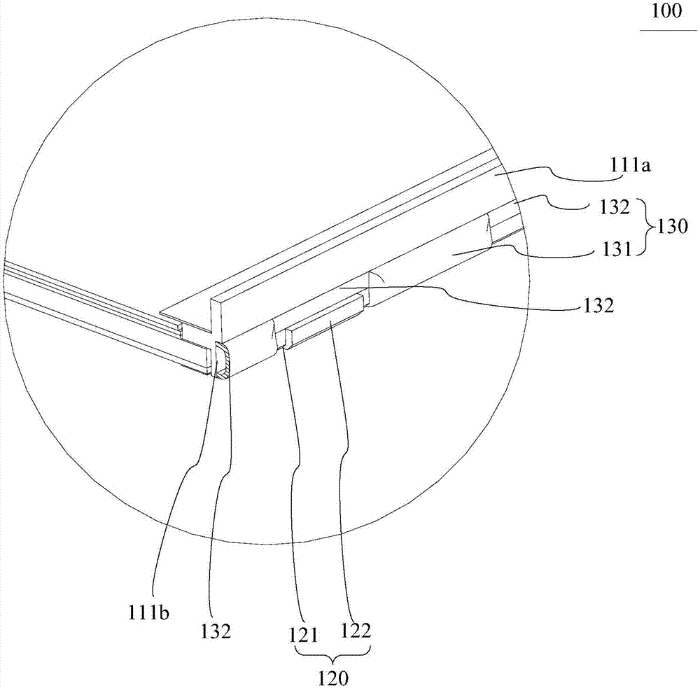 Rubber frame, backlight module, display device and detaching jig