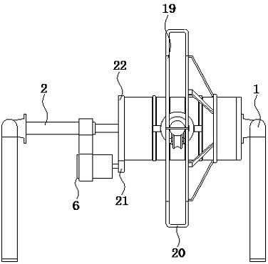 A barrel-type roller grinding device for workpiece polishing